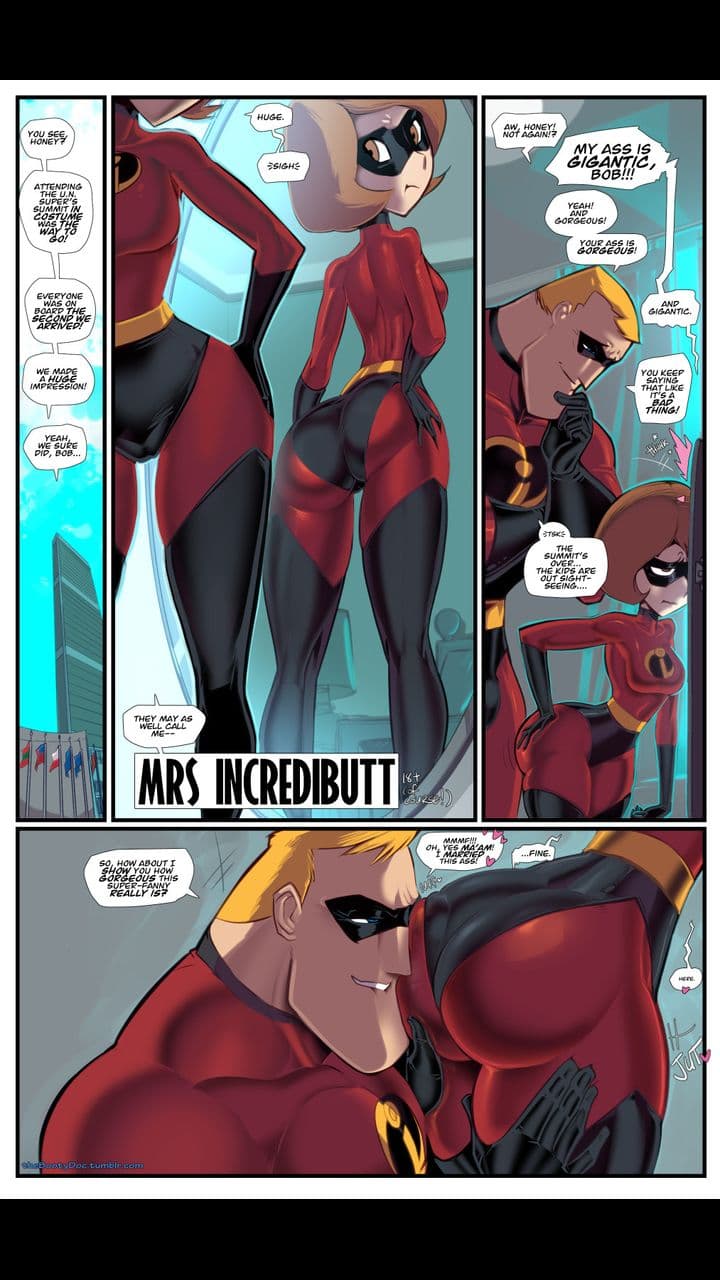 Cover image for TheIncredibles - Mrs Incredibutt