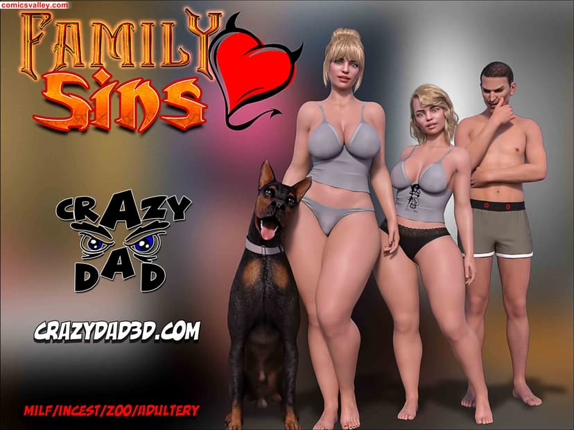 Cover image for Crazy Dad 3D Family Sins